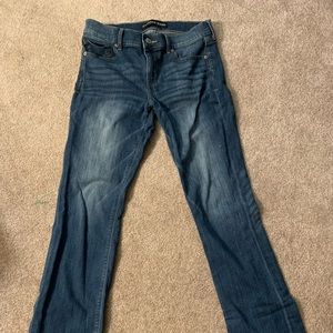 Barely boot midrise express jeans